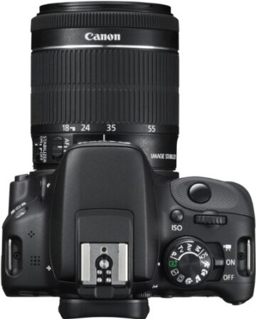 Canon EOS 100D SLR-Digitalkamera (18 Megapixel, 7,6 cm (3 Zoll) Touchscreen, Full HD, Live-View) Kit inkl. EF-S 18-55mm 1:3,5-5,6 IS STM - 7