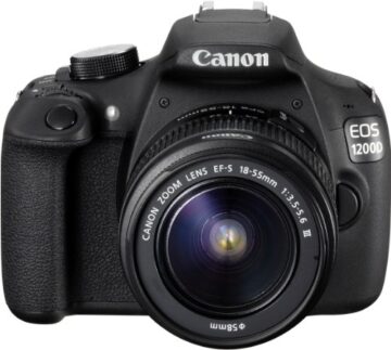 Canon EOS 1200D SLR-Digitalkamera (18 Megapixel APS-C CMOS-Sensor, 7,5 cm (3 Zoll) LCD-Display, Full HD) nur Gehäuse schwarz - 6