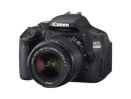 Canon EOS 600D SLR-Digitalkamera (18 Megapixel, 7,6 cm (3 Zoll) schwenkbares Display, Full HD) Kit inkl. EF-S 18-55mm 1:3,5-5,6 IS II - 1