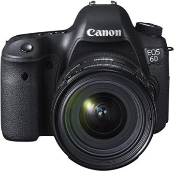 Canon EOS 6D Digital-SLR Kamera (20,2 Megapixel CMOS-Sensor, Live View, Full HD, WiFi, GPS, DIGIC 5+) mit EF 24-70mm 1:4 L IS USM Objektiv Kit - 2