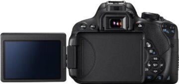 Canon EOS 700D SLR-Digitalkamera (18 Megapixel, 7,6 cm (3 Zoll) Touchscreen, Full HD, Live-View) nur Gehäuse - 4