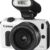 Canon EOS M kompakte Systemkamera (18 Megapixel, 7,6 cm (3 Zoll) Display, Full HD, Touch-Display) Kit inkl. EF-M 22mm 1:2 STM Pancake-Objektiv, Speedlite 90EX und Mount Adapter EF-EOS M weiß - 1