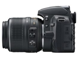 Nikon D3100 SLR-Digitalkamera (14 Megapixel, Live View, Full-HD-Videofunktion) Kit inkl. AF-S DX 18-55 VR Objektiv schwarz - 1