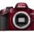 Nikon D3200 SLR-Digitalkamera (24 Megapixel, 7,4 cm (2,9 Zoll) Display, Live View, Full-HD) Kit inkl. AF-S DX 18-55 VR II Objektiv rot - 2