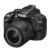 Nikon D3200 SLR-Digitalkamera (24 Megapixel, 7,4 cm (2,9 Zoll) Display, Live View, Full-HD) Kit inkl. AF-S DX 18-55 VR II Objektiv schwarz - 1