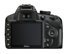 Nikon D3200 SLR-Digitalkamera (24 Megapixel, 7,4 cm (2,9 Zoll) Display, Live View, Full-HD) nur Gehäuse schwarz - 1