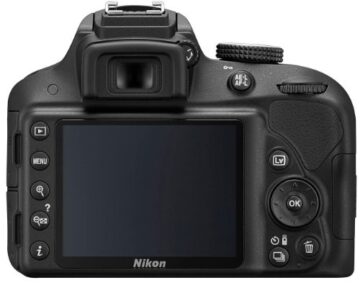 Nikon D3300 SLR-Digitalkamera Kit (24 Megapixel, 7,6 cm (3 Zoll) TFT-LCD-Display, Live View, Full-HD) inkl. AF-S DX 18-55 VR II Objektiv schwarz - 6