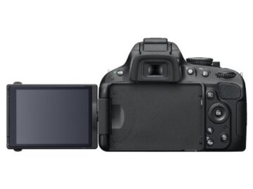 Nikon D5100 SLR-Digitalkamera (16 Megapixel, 7.5 cm (3 Zoll) schwenk- und drehbarer Monitor, Live-View, Full-HD-Videofunktion) Gehäuse - 6