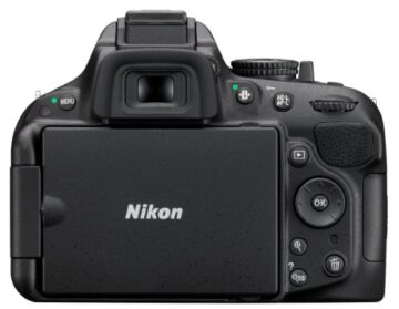 Nikon D5200 SLR-Digitalkamera (24,1 Megapixel, 7,6 cm (3 Zoll) TFT-Display, Full HD, HDMI) nur Gehäuse schwarz - 2