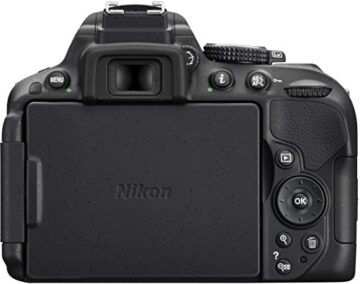 Nikon D5300 SLR-Digitalkamera (24,2 Megapixel, 8,1 cm (3,2 Zoll) LCD-Display, Full HD, HDMI, WiFi, GPS, AF-System mit 39 Messfeldern) Kit inkl. AF-S DX 18-105 VR Objektiv schwarz - 3