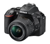 Nikon D5500 SLR-Digitalkamera (24 Megapixel, 8,1 cm (3,2 Zoll) Touchscreen-Display, bildstabilisiert, Full-HD-Video, Wi-Fi) Kit inkl. 18-55mm VR II Objektiv schwarz - 1