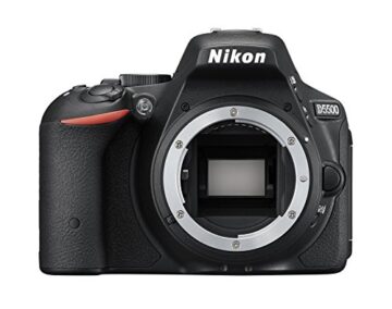 Nikon D5500 SLR-Digitalkamera (24 Megapixel, 8,1 cm (3,2 Zoll) Touchscreen-Display, bildstabilisiert, Full-HD-Video, Wi-Fi) Kit inkl. 18-55mm VR II Objektiv schwarz - 3