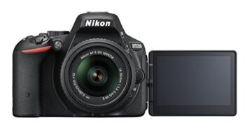 Nikon D5500 SLR-Digitalkamera (24 Megapixel, 8,1 cm (3,2 Zoll) Touchscreen-Display, bildstabilisiert, Full-HD-Video, Wi-Fi) Kit inkl. 18-55mm VR II Objektiv schwarz - 7