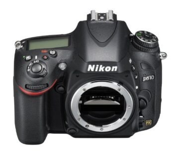 Nikon D610 SLR-Digitalkamera (24,3 Megapixel, 8,1 cm (3,2 Zoll) Display, Full HD, AF-System mit 39 Messfeldern) nur Gehäuse schwarz - 5