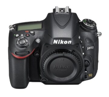 Nikon D610 SLR-Digitalkamera (24,3 Megapixel, 8,1 cm (3,2 Zoll) Display, Full HD, AF-System mit 39 Messfeldern) nur Gehäuse schwarz - 6