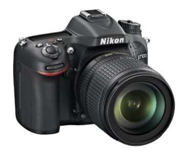 Nikon D7100 SLR-Digitalkamera (24 Megapixel, 8 cm (3,2 Zoll) TFT-Monitor, Full-HD-Video) Kit inkl. AF-S DX 18-105 mm 1:3,5-5,6G ED VR Objektiv schwarz - 2