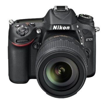 Nikon D7100 SLR-Digitalkamera (24 Megapixel, 8 cm (3,2 Zoll) TFT-Monitor, Full-HD-Video) Kit inkl. AF-S DX 18-105 mm 1:3,5-5,6G ED VR Objektiv schwarz - 3