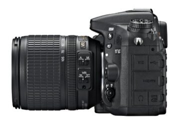 Nikon D7100 SLR-Digitalkamera (24 Megapixel, 8 cm (3,2 Zoll) TFT-Monitor, Full-HD-Video) Kit inkl. AF-S DX 18-105 mm 1:3,5-5,6G ED VR Objektiv schwarz - 8