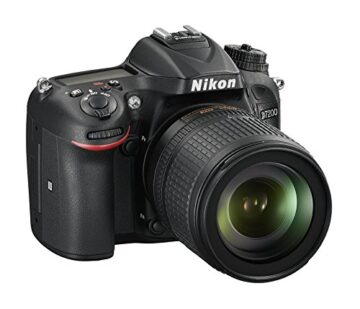 Nikon D7200 SLR-Digitalkamera (24 Megapixel, 8 cm (3,2 Zoll) LCD-Display, Wi-Fi, NFC, Full-HD-Video) Kit inkl. AF-S DX Nikkor 18-105 mm 1:3,5-5,6G ED VR Objektiv - 2