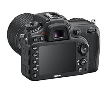 Nikon D7200 SLR-Digitalkamera (24 Megapixel, 8 cm (3,2 Zoll) LCD-Display, Wi-Fi, NFC, Full-HD-Video) Kit inkl. AF-S DX Nikkor 18-105 mm 1:3,5-5,6G ED VR Objektiv - 6