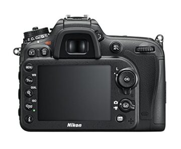 Nikon D7200 SLR-Digitalkamera (24 Megapixel, 8 cm (3,2 Zoll) LCD-Display, Wi-Fi, NFC, Full-HD-Video) nur Kameragehäuse schwarz - 4