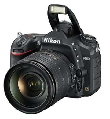 Nikon D750 SLR-Digitalkamera (24,3 Megapixel, 8,1 cm (3,2 Zoll) Display, HDMI, USB 2.0) Kit inkl. AF-S Nikkor 24-120 mm 1:4G ED VR Objektiv schwarz - 10