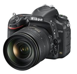 Nikon D750 SLR-Digitalkamera (24,3 Megapixel, 8,1 cm (3,2 Zoll) Display, HDMI, USB 2.0) Kit inkl. AF-S Nikkor 24-120 mm 1:4G ED VR Objektiv schwarz - 1