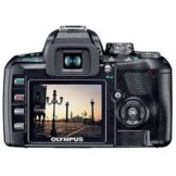 Olympus E-410 SLR-Digitalkamera (10 Megapixel, LifeView) Double Zoom Kit inkl. EZ1442 und EZ4015 - 1