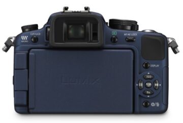 Panasonic Lumix DMC-G1K SLR-Digitalkamera (12 Megapixel, LiveView) blau inkl. Vario 14-45 mm F3,5-5,6 - 3