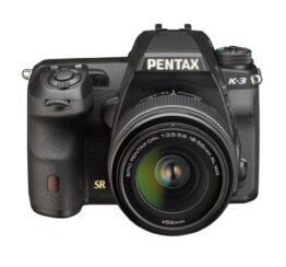 Pentax K-3 SLR-Digitalkamera (24 Megapixel, 8,1 cm (3,2 Zoll) LCD-Display, Live View, Full HD) inkl. DAL18-55 WR kit schwarz - 1