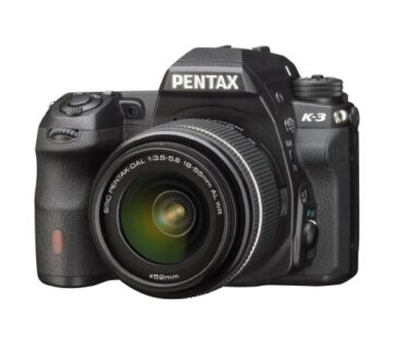 Pentax K-3 SLR-Digitalkamera (24 Megapixel, 8,1 cm (3,2 Zoll) LCD-Display, Live View, Full HD) inkl. DAL18-55 WR kit schwarz - 2