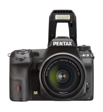 Pentax K-3 SLR-Digitalkamera (24 Megapixel, 8,1 cm (3,2 Zoll) LCD-Display, Live View, Full HD) inkl. DAL18-55 WR kit schwarz - 4