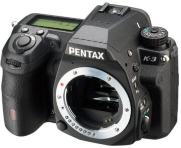 Pentax K-3 SLR-Digitalkamera (24 Megapixel, 8,1 cm (3,2 Zoll) LCD-Display, Live View, Full HD) nur Gehäuse schwarz - 4