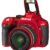 Pentax K 50 SLR-Digitalkamera (16 Megapixel, APS-C CMOS Sensor, 1080p, Full HD, 7,6 cm (3 Zoll) Display, Bildstabilisator) rot inkl. Objektiven DA L 18-55 mm WR & DA L 50-200 mm WR - 4