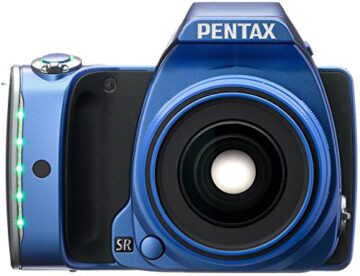 Pentax K-S1 SLR-Digitalkamera (20 Megapixel, 7,6 cm (3 Zoll) TFT Farb-LCD-Display, ultrakompaktes Gehäuse, Anti-Moiré-Funktion, Empfindlichkeit bis zu ISO 51200, Full-HD-Video, Wi-Fi, HDMI) Kit inkl. SMC DA 35 mm Objektiv (Lichtstärke 2,4) blau - 2