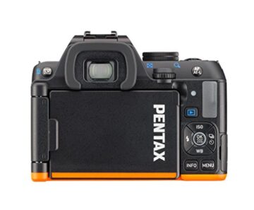 Pentax K-S2 Spiegelreflexkamera (20 Megapixel, 7,6 cm (3 Zoll) LCD-Display, Full-HD-Video, Wi-Fi, GPS, NFC, HDMI, USB 2.0) Double-Zoom-Kit inkl. 18-50mm und 50-200mm WR-Objektiv schwarz/orange - 8