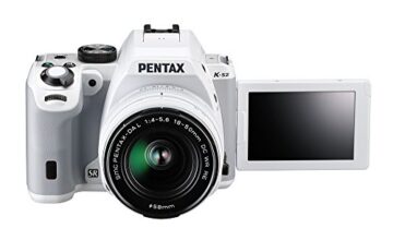 Pentax K-S2 Spiegelreflexkamera (20 Megapixel, 7,6 cm (3 Zoll) LCD-Display, Full-HD-Video, Wi-Fi, GPS, NFC, HDMI, USB 2.0) Kit inkl. 18-50mm WR-Objektiv weiß - 3