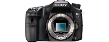 Sony ILCA Alpha 77 II SLR-Digitalkamera (24,3 Megapixel EXMOR APS-C CMOS-Sensor, 7,6 cm (3 Zoll) LCD-Display, XGA, 79-Phasen AF-Messfelder, 12 Bilder/Sek, Full HD, WiFi / NFC, HDMI) mit OLED-Sucher und Autofokus - 1