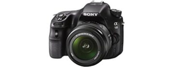 Sony SLT-A58K SLR-Digitalkamera (20,1 Megapixel, 6,7 cm (2,7 Zoll) LCD-Display, APS HD CMOS-Sensor, HDMI, USB 2.0)  inkl. SAL 18-55mm Objektiv schwarz - 2