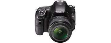 Sony SLT-A58K SLR-Digitalkamera (20,1 Megapixel, 6,7 cm (2,7 Zoll) LCD-Display, APS HD CMOS-Sensor, HDMI, USB 2.0)  inkl. SAL 18-55mm Objektiv schwarz - 6