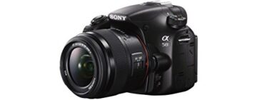 Sony SLT-A58K SLR-Digitalkamera (20,1 Megapixel, 6,7 cm (2,7 Zoll) LCD-Display, APS HD CMOS-Sensor, HDMI, USB 2.0)  inkl. SAL 18-55mm Objektiv schwarz - 7