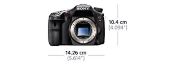 Sony SLT-A77VQ SLR-Digitalkamera (24 Megapixel, 7,6 cm (3 Zoll) Display, bildstabilisiert) Kit inkl. SAL 16-50mm DT F2.8 SSM Objektiv schwarz - 12