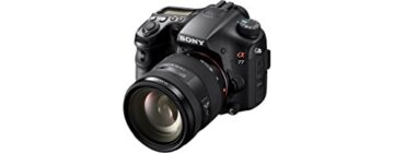 Sony SLT-A77VQ SLR-Digitalkamera (24 Megapixel, 7,6 cm (3 Zoll) Display, bildstabilisiert) Kit inkl. SAL 16-50mm DT F2.8 SSM Objektiv schwarz - 2