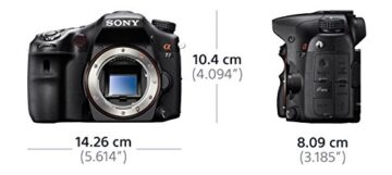 Sony SLT-A77VQ SLR-Digitalkamera (24 Megapixel, 7,6 cm (3 Zoll) Display, bildstabilisiert) Kit inkl. SAL 16-50mm DT F2.8 SSM Objektiv schwarz - 3