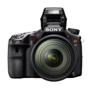 Sony SLT-A77VQ SLR-Digitalkamera (24 Megapixel, 7,6 cm (3 Zoll) Display, bildstabilisiert) Kit inkl. SAL 16-50mm DT F2.8 SSM Objektiv schwarz - 5