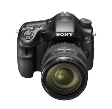 Sony SLT-A77VQ SLR-Digitalkamera (24 Megapixel, 7,6 cm (3 Zoll) Display, bildstabilisiert) Kit inkl. SAL 16-50mm DT F2.8 SSM Objektiv schwarz - 6